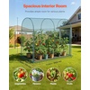 image:imageVEVOR Crop Cage 39 x 39 x 59 ft Plant Protection Tent with Zippered Door WindResistant Tall Crop Cage Easy to Install Outdoor Raised Bed Cover Tomato Plant Netting for Garden Patio Lawn59 x 298 x 49FtArch