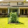 image:imageVEVOR Crop Cage 39 x 39 x 59 ft Plant Protection Tent with Zippered Door WindResistant Tall Crop Cage Easy to Install Outdoor Raised Bed Cover Tomato Plant Netting for Garden Patio Lawn39 x 39 x 59FtSquare