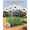 image:imageVEVOR Crop Cage 39 x 39 x 59 ft Plant Protection Tent with Zippered Door WindResistant Tall Crop Cage Easy to Install Outdoor Raised Bed Cover Tomato Plant Netting for Garden Patio Lawn78 x 39 x 59FtSquare