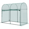 image:imageVEVOR Crop Cage 39 x 39 x 59 ft Plant Protection Tent with Zippered Door WindResistant Tall Crop Cage Easy to Install Outdoor Raised Bed Cover Tomato Plant Netting for Garden Patio Lawn59 x 298 x 49FtArch