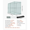 image:imageVEVOR Crop Cage 39 x 39 x 59 ft Plant Protection Tent with Zippered Door WindResistant Tall Crop Cage Easy to Install Outdoor Raised Bed Cover Tomato Plant Netting for Garden Patio Lawn78 x 39 x 59FtSquare