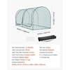 image:imageVEVOR Crop Cage 39 x 39 x 59 ft Plant Protection Tent with Zippered Door WindResistant Tall Crop Cage Easy to Install Outdoor Raised Bed Cover Tomato Plant Netting for Garden Patio Lawn81 x 39 x 39FtArch