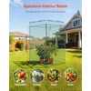 image:imageVEVOR Crop Cage 39 x 39 x 59 ft Plant Protection Tent with Zippered Door WindResistant Tall Crop Cage Easy to Install Outdoor Raised Bed Cover Tomato Plant Netting for Garden Patio Lawn39 x 39 x 59FtSquare