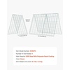 image:imageVEVOR Cucumber Trellis 46 High Foldable AFrame Garden Trellises for Raised Bed 4 Panels Metal Rustproof Outdoor Climbing Plant Support with 2 Plant Bags for Vine Peas Beans Tomato Flowers35 x 55