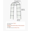 image:imageVEVOR Cucumber Trellis 81 inch Tall Garden Arch Trellis UShape Garden Trellises for Raised Bed Metal Arch Outdoor Climbing Plants Support for Vine Peas Beans Zucchini Tomato Squash FlowersArch Trellis