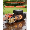 image:imageVEVOR Electric Pressure Washer Pump Kit 1220 PSI 22 GPM Triplex Power Washer Pump with 2 HP Motor 120 V Includes Wall Mount Bracket Spray Gun Wand Hose 5 Nozzles for Washing Cars Gardens