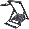 image:imageVEVOR Foldable Racing Steering Wheel Stand Height Adjustable Universal Base Compatible with Logitech amp Thrustmaster Racing Wheel and Pedal Heavyduty Frame Standard GTFormula Seating PortableSquare pipe