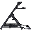 image:imageVEVOR Foldable Racing Steering Wheel Stand Height Adjustable Universal Base Compatible with Logitech amp Thrustmaster Racing Wheel and Pedal Heavyduty Frame Standard GTFormula Seating PortableSquare pipe