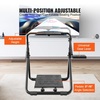 image:imageVEVOR Foldable Racing Steering Wheel Stand Height Adjustable Universal Base Compatible with Logitech amp Thrustmaster Racing Wheel and Pedal Heavyduty Frame Standard GTFormula Seating PortableRound pipe