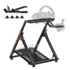 image:imageVEVOR G920 Racing Steering Wheel Stand Shifter Mount fit for Logitech G25 G27 G29 G920 G923 Thrustmaster T330TS Mainstream Brands Gaming Wheel Stand Wheel Pedals NOT Included Racing Wheel StandXshaped lite