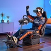 image:imageVEVOR G920 Racing Steering Wheel Stand Shifter Mount fit for Logitech G25 G27 G29 G920 G923 Thrustmaster T330TS Mainstream Brands Gaming Wheel Stand Wheel Pedals NOT Included Racing Wheel StandSingleTrack Arm Cockpit