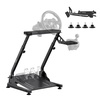 image:imageVEVOR G920 Racing Steering Wheel Stand Shifter Mount fit for Logitech G25 G27 G29 G920 G923 Thrustmaster T330TS Mainstream Brands Gaming Wheel Stand Wheel Pedals NOT Included Racing Wheel StandLshaped