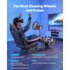 image:imageVEVOR G920 Racing Steering Wheel Stand Shifter Mount fit for Logitech G25 G27 G29 G920 G923 Thrustmaster T330TS Mainstream Brands Gaming Wheel Stand Wheel Pedals NOT Included Racing Wheel StandSingleTrack Arm Cockpit