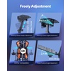 image:imageVEVOR G920 Racing Steering Wheel Stand Shifter Mount fit for Logitech G25 G27 G29 G920 G923 Thrustmaster T330TS Mainstream Brands Gaming Wheel Stand Wheel Pedals NOT Included Racing Wheel StandSingleTrack Arm Cockpit