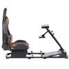 image:imageVEVOR G920 Racing Steering Wheel Stand Shifter Mount fit for Logitech G25 G27 G29 G920 G923 Thrustmaster T330TS Mainstream Brands Gaming Wheel Stand Wheel Pedals NOT Included Racing Wheel StandDualTrack Arm Cockpit