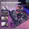 image:imageVEVOR Gaming Racing Wheel Stand Compatible with Logitech G923G920G29 amp Thrustmaster T248P HeavyDuty Adjustable Steering Wheel Stand Cockpit 330 lbs Capacity Compact for Sim RacingSmall Base without Wheels