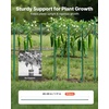 image:imageVEVOR Garden Stakes 50 Pack 4606 inch Plastic Coated Metal Tomato Stakes Garden Sticks for Plants Support with Pointed End and NonSlip Bumps for Growing Climbing Plants Outdoor Vegetables12m11mm