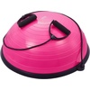 image:imageVEVOR Half Exercise Ball Trainer 2326 inch Balance Ball Trainer 1500lbs Capacity Stability Ball Yoga Ball with Resistance Bands amp Foot Pump Strength Fitness Ball for Home Gym Full Body Workout23 Ripple Pink