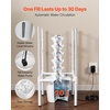 image:imageVEVOR Hydroponic Tower 30 Pods 6 Tiers Hydroponics Growing System Kit with App Control Vertical Home Garden with 20L Water Tank amp Pump Planter Germination Kit for Indoor Herbs Fruits VegetablesPro6 Tiers30 PodsWith Grow Light