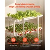 image:imageVEVOR Hydroponics Growing System Kit 1Tier 36 Sites UPVC Pipe Hydroponic Grow Kit with Timed Irrigation Sun amp Light Blocking Pipes Indoor Home Garden Vegetable Planting Grow Kits for Fruit HerbBlack  White  Premium Version