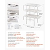 image:imageVEVOR Hydroponics Growing System Kit 1Tier 36 Sites UPVC Pipe Hydroponic Grow Kit with Timed Irrigation Sun amp Light Blocking Pipes Indoor Home Garden Vegetable Planting Grow Kits for Fruit HerbBlack  White  Premium Version