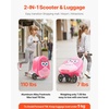 image:imageVEVOR Kids Luggage Set 2 Piece 18 Inch Hardside Rolling Wheels Suitcase with HardShell Backpack Dinosaur Kids Carry on Luggage Set Holiday Birthday Gift for Girls amp Boys Airline ApprovedOwl