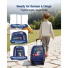 image:imageVEVOR Kids Luggage Set 2 Piece 18 Inch Hardside Rolling Wheels Suitcase with HardShell Backpack Dinosaur Kids Carry on Luggage Set Holiday Birthday Gift for Girls amp Boys Airline ApprovedDinosaur