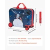 image:imageVEVOR Kids Luggage Set 2 Piece 18 Inch Hardside Rolling Wheels Suitcase with HardShell Backpack Dinosaur Kids Carry on Luggage Set Holiday Birthday Gift for Girls amp Boys Airline ApprovedSpaceman