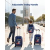 image:imageVEVOR Kids Luggage Set 2 Piece 18 Inch Hardside Rolling Wheels Suitcase with HardShell Backpack Dinosaur Kids Carry on Luggage Set Holiday Birthday Gift for Girls amp Boys Airline ApprovedDinosaur