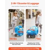 image:imageVEVOR Kids Luggage Set 2 Piece 18 Inch Hardside Rolling Wheels Suitcase with HardShell Backpack Dinosaur Kids Carry on Luggage Set Holiday Birthday Gift for Girls amp Boys Airline ApprovedMonster