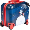 image:imageVEVOR Kids Luggage Set 2 Piece 18 Inch Hardside Rolling Wheels Suitcase with HardShell Backpack Dinosaur Kids Carry on Luggage Set Holiday Birthday Gift for Girls amp Boys Airline ApprovedSpaceman
