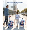 image:imageVEVOR Kids Luggage Set 2 Piece 18 Inch Hardside Rolling Wheels Suitcase with HardShell Backpack Dinosaur Kids Carry on Luggage Set Holiday Birthday Gift for Girls amp Boys Airline ApprovedCar