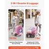 image:imageVEVOR Kids Luggage Set 2 Piece 18 Inch Hardside Rolling Wheels Suitcase with HardShell Backpack Dinosaur Kids Carry on Luggage Set Holiday Birthday Gift for Girls amp Boys Airline ApprovedUnicorn