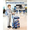 image:imageVEVOR Kids Luggage Set 2 Piece 18 Inch Hardside Rolling Wheels Suitcase with HardShell Backpack Dinosaur Kids Carry on Luggage Set Holiday Birthday Gift for Girls amp Boys Airline ApprovedCar