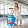image:imageVEVOR Kids Luggage Set 2 Piece 18 Inch Hardside Rolling Wheels Suitcase with HardShell Backpack Dinosaur Kids Carry on Luggage Set Holiday Birthday Gift for Girls amp Boys Airline ApprovedMonster