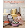 image:imageVEVOR Kids Luggage Set 2 Piece 18 Inch Hardside Rolling Wheels Suitcase with HardShell Backpack Dinosaur Kids Carry on Luggage Set Holiday Birthday Gift for Girls amp Boys Airline ApprovedUnicorn
