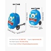 image:imageVEVOR Kids Luggage Set 2 Piece 18 Inch Hardside Rolling Wheels Suitcase with HardShell Backpack Dinosaur Kids Carry on Luggage Set Holiday Birthday Gift for Girls amp Boys Airline ApprovedMonster