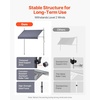 image:imageVEVOR Manual Retractable Awning 157 Outdoor Retractable Patio Awning Sunshade Shelter Height Adjustable Patio Door Window Canopy with Manual Crank Handle for Backyard Garden Balcony Dark GrayDark Gray