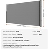 image:imageVEVOR Retractable Side Awning 71 x 118 Patio Retractable Side Screen with 180 gm Polyester Fabric Waterproof Sunshade Outdoor Privacy Screen Room Divider for Garden Balcony Pools Deck GrayGray