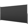 image:imageVEVOR Retractable Side Awning 71 x 118 Patio Retractable Side Screen with 180 gm Polyester Fabric Waterproof Sunshade Outdoor Privacy Screen Room Divider for Garden Balcony Pools Deck GrayGray