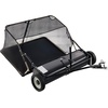 image:imageVEVOR Tow Behind Lawn Sweeper 50Inch 26 cu ft Large Capacity Pull Behind Lawn Sweeper Heavy Duty Leaf amp Grass Collector with Adjustable Sweeping Height for Garden Yard Farm Picking Up Debris42 Inch