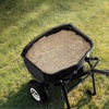 image:imageVEVOR Walk Behind Spreader 60LBS Capacity Push Spreader with 098 ft Spreading Width 8 in All Terrain Pneumatic Tires Garden amp Lawn Broadcast Spreaders for Seed Fertilizer