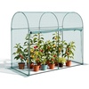 image:imageVEVOR Crop Cage 39 x 39 x 59 ft Plant Protection Tent with Zippered Door WindResistant Tall Crop Cage Easy to Install Outdoor Raised Bed Cover Tomato Plant Netting for Garden Patio Lawn59 x 298 x 49FtArch