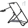 image:imageVEVOR Foldable Racing Steering Wheel Stand Height Adjustable Universal Base Compatible with Logitech amp Thrustmaster Racing Wheel and Pedal Heavyduty Frame Standard GTFormula Seating PortableRound pipe