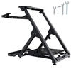 image:imageVEVOR Foldable Racing Steering Wheel Stand Height Adjustable Universal Base Compatible with Logitech amp Thrustmaster Racing Wheel and Pedal Heavyduty Frame Standard GTFormula Seating PortableSquare pipe