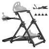 image:imageVEVOR G920 Racing Steering Wheel Stand Shifter Mount fit for Logitech G25 G27 G29 G920 G923 Thrustmaster T330TS Mainstream Brands Gaming Wheel Stand Wheel Pedals NOT Included Racing Wheel StandXshaped Pro