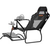 image:imageVEVOR Gaming Racing Wheel Stand Compatible with Logitech G923G920G29 amp Thrustmaster T248P HeavyDuty Adjustable Steering Wheel Stand Cockpit 330 lbs Capacity Compact for Sim RacingPortable Small Base