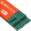 image:imageVEVOR Garden Stakes 50 Pack 4606 inch Plastic Coated Metal Tomato Stakes Garden Sticks for Plants Support with Pointed End and NonSlip Bumps for Growing Climbing Plants Outdoor Vegetables21m11mm