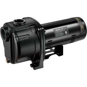 image:imageVEVOR 12 HP Shallow Well Jet Pump AC 115230 Volt 790 GPH Dual Voltage Cast Iron Well Jet Pump with 147 ft Max Head Lift Automatic Pressure Switch for Garden Irrigation Lawn Sprinkler System15 HP