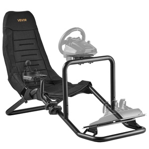 image:imageVEVOR G920 Racing Steering Wheel Stand Shifter Mount fit for Logitech G25 G27 G29 G920 G923 Thrustmaster T330TS Mainstream Brands Gaming Wheel Stand Wheel Pedals NOT Included Racing Wheel StandIntegrated Cockpit